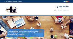 Desktop Screenshot of graphixbyjam.com