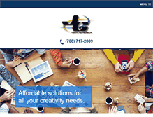 Tablet Screenshot of graphixbyjam.com